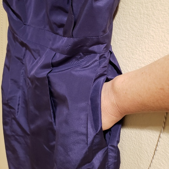 J Crew silk cocktail dress - Picture 3 of 4